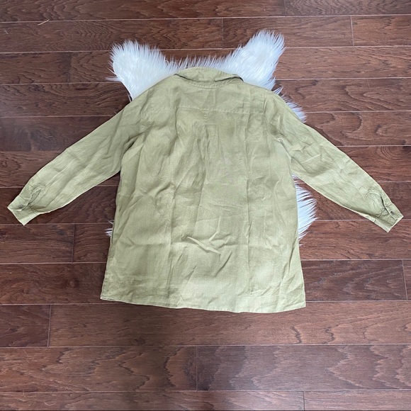 [J. Jill] Love Linen Button Up Shirt - Picture 8 of 8